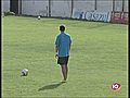 Entrenamiento del Real Murcia en Cobatillas