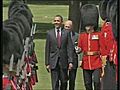 A royal welcoming for the Obamas in the U.K.