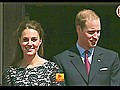 Canada Showers Wills and Kate with Flowers