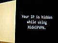 Hiding IP address