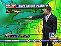 VIDEO: 13WHAM Weather Authority Afternoon Forecast - April 8,  2010