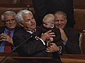 Congressman Shadegg Brings Baby onto the Floor