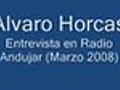 Entrevista Alvaro Horcas - Radio Andujar