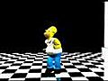 HOMER SIMPSON BAILANDO EL VUOSO POLAR