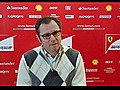 Formel 1 2011: Teamchef Stefano Domenicali zum neuen Ferrari F150.