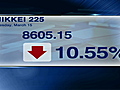 Japan’s Nikkei market plunges