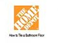 How to Tile a Bathroom Floor