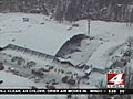 Heavy snow and ice blamed for hockey arena roof collapse