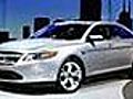 2009 Chicago: 2010 Ford Taurus SHO Video