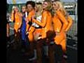 Orange Gridgirls