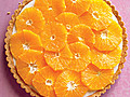 Fresh Orange and Yogurt Tart