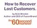 How To Recover Lost Customers