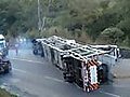 Semi Truck Lift Fail