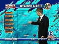 VIDEO: 13WHAM Weather Authority Morning Forecast -- 12/31/2008