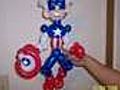 CAPTAIN AMERICA Part One Balloon Tutorial