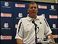 UConn football coach Randy Edsall breaks-down the Huskies opener against Hofstra