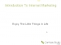 Introduction to Internet Marketing 2 of 12