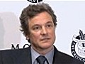 Colin Firth collects another award for The King’s Speech