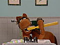 Buster Brushes His Teeth