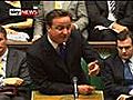 Cameron Takes Heat for Military Remarks