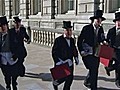 Budget 2011: &#039;Jammy tax dodgers&#039; protest in Whitehall