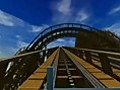 Double Wooden Roller Coaster