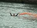 French record-winning yachtswoman stages Seine stunt