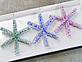 Borax Crystal Snowflakes