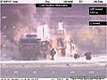 HEMMT hit by RPG in Afghanistan (RAW)