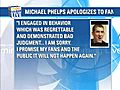 Phelps apologizes to fans and public