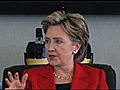 Clinton on foreign investment