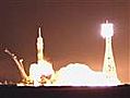 US,  Russian astronauts blast off