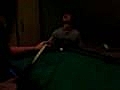 kid gets hit with pool ball