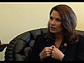 Bachmann responds to &#039;gangster&#039; remarks