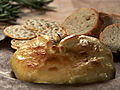 TLC Cooking: Baked Camembert with Pears and Cranberries