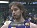 Gasol Scores Another Monster Game Without Kobe