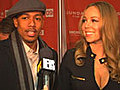 Nick Cannon And Mariah Carey Talk Sundance And Babies