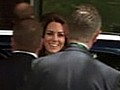 William and Kate attend Wimbledon match