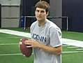 UConn Quarterback Trick Shots