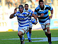 Los Pumas superaron 23-19 a Barbarians Franceses