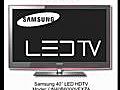 15% off Samsung LED HDTVs