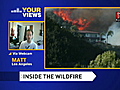 iReporter on wildfire