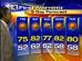 Meteorologist Tim Williams' Thursday Forecast
