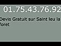 Assainissement Saint leu la foret - 01.75.43.76.92