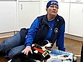 Search dog,  trainer fight cancer together