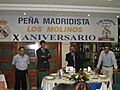 Minuto a minuto en el X aniversario de la Peña Madridista Los Molinos