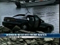 Car plunges into water in New Bedford