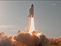 Raw video: Space shuttle Discovery lifts off