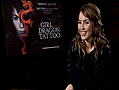 The Girl With The Dragon Tattoo Interview