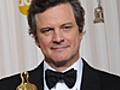 Colin Firth Almost Dances Off Stage